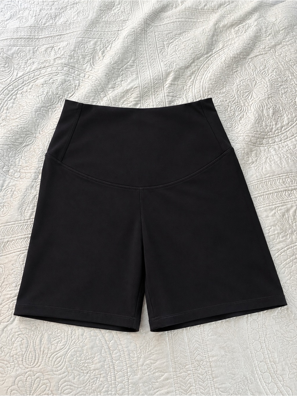 FP Movement x Hatch MATURNITY by Free People Black High-Waist Bike Shorts